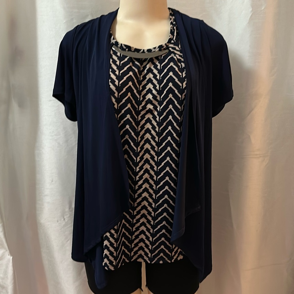 Naïf Blue XL 1-Piece Blouse & Over Shirt